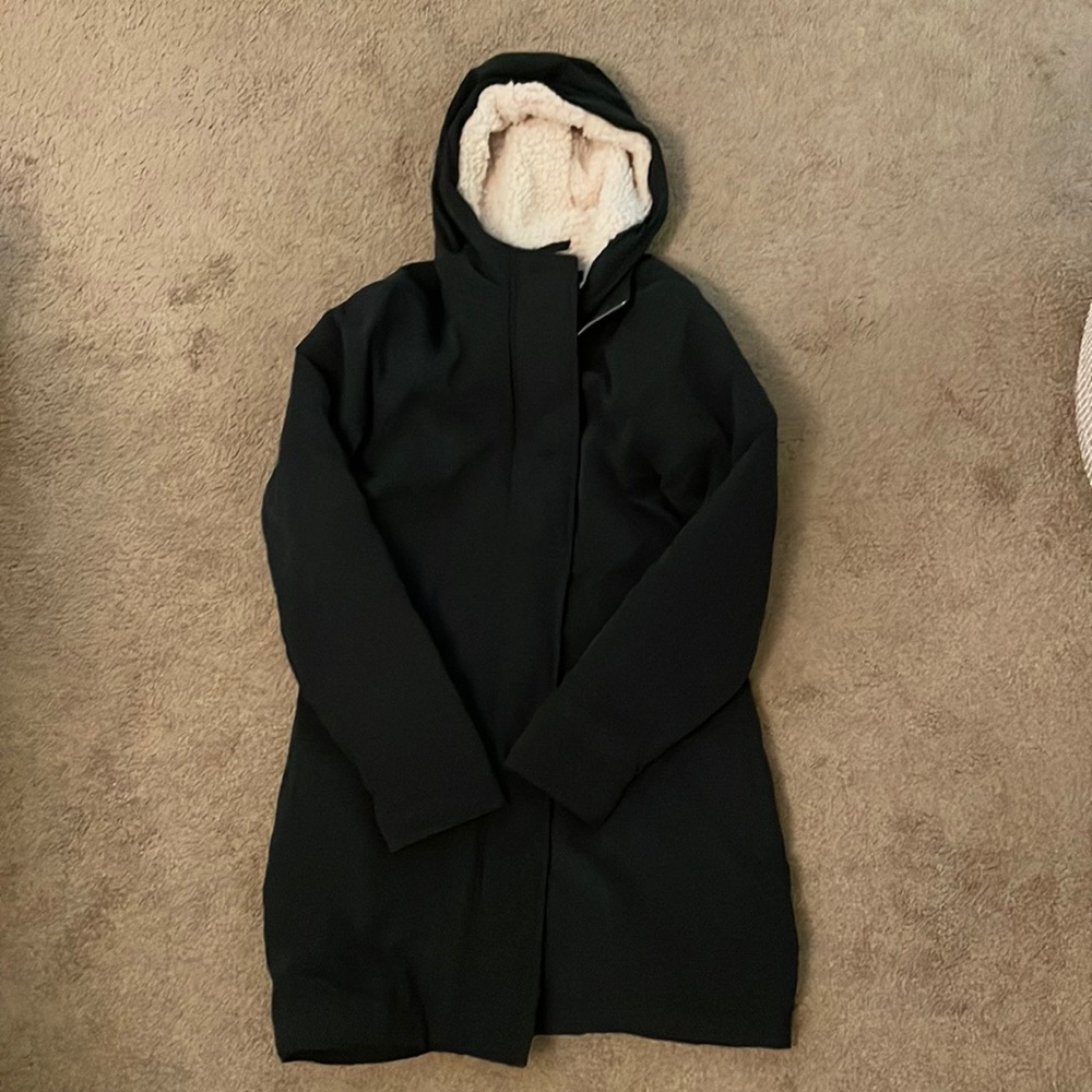 Abercrombie & Fitch Black Parks Coat.